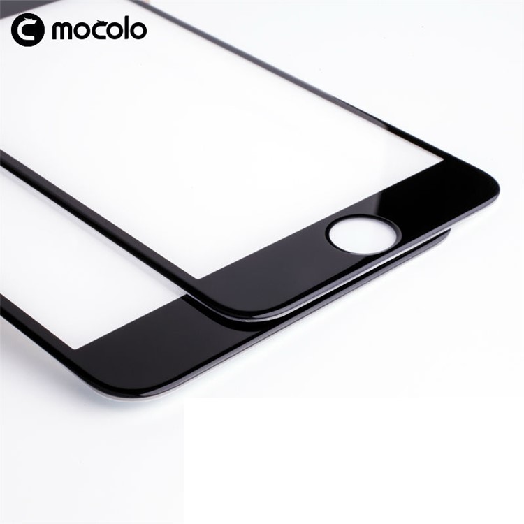 MOCOLO HD 3D Curved Complete Coverage Full Glue Tempered Glass Screen Guard Film for iPhone 8 / 7 4.7 inch - Black-8
