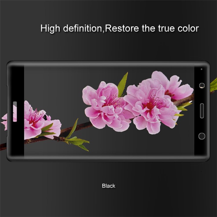 IMAK 3D Gebogenem Hartglas Vollbildfilm Für Sony Xperia XZ2 Premium-4