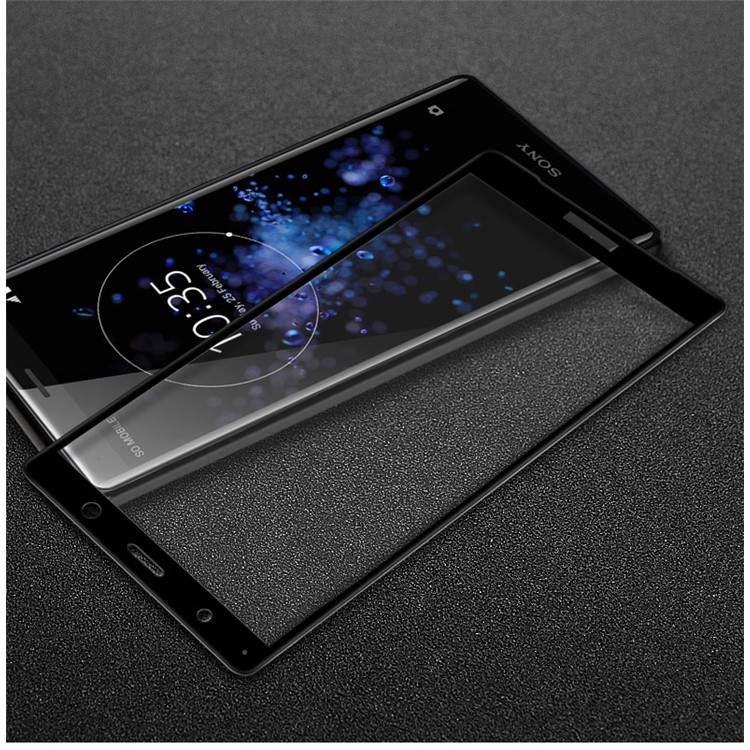 IMAK Pro + Anti-Explosion Gehärtetes Glas Displayschutzfolie Für Sony Xperia XZ2 Premium - Schwarz-1