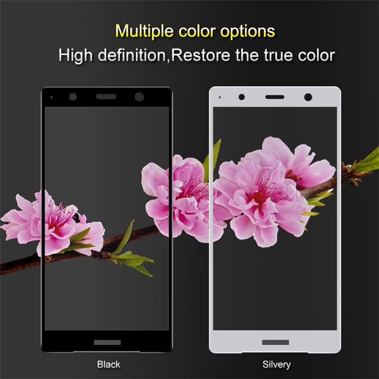 IMAK Pro + Anti-Explosion Gehärtetes Glas Displayschutzfolie Für Sony Xperia XZ2 Premium - Schwarz-6