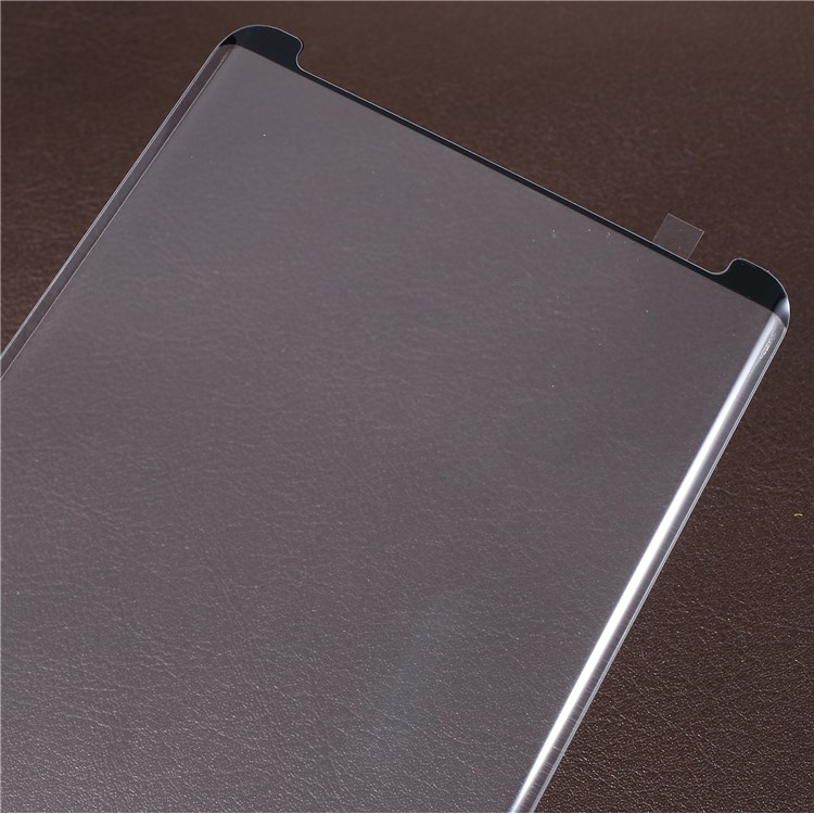 Película De Proteção De Vidro Temperado Em Tela Cheia Anti-peep Para Samsung Galaxy Note 9 (abertura No Topo)-3