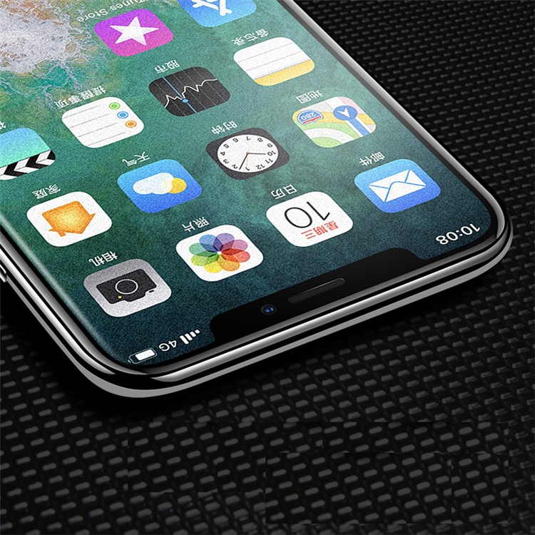 BENKS VPRO Fosco Superfície Tela De Vidro Temperado Filme Para Iphone X (5,8 Polegadas)-5