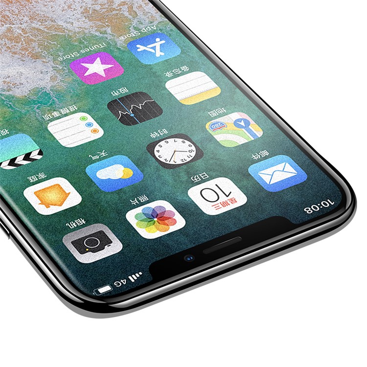 BENKS VPRO Fosco Superfície Tela De Vidro Temperado Filme Para Iphone X (5,8 Polegadas)-8