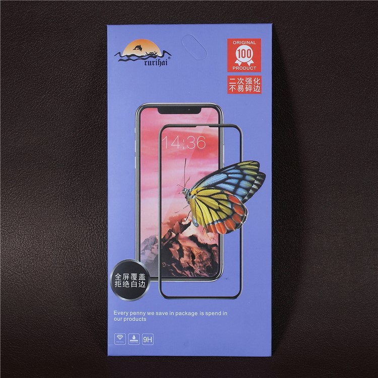 RURIHAI Solide Verteidigung Gehärtetem Glas Displayschutzfolie Für Xiaomi Mi 8 Se (5,88-zoll) - Schwarz-8