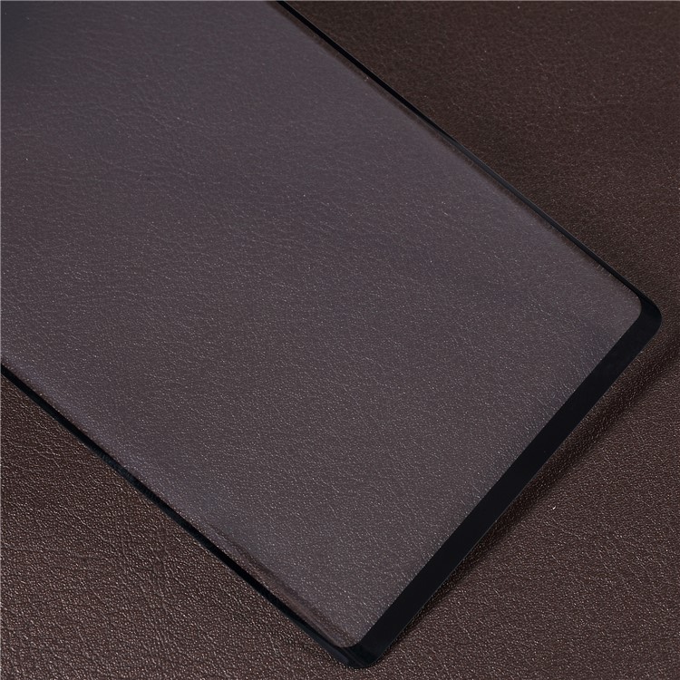 RURIHAI 0.2mm 4D Curvó El Protector De Cristal Templado Lleno De La Pantalla Para La Nota De La Galaxia De Samsung 9 - Negro-4