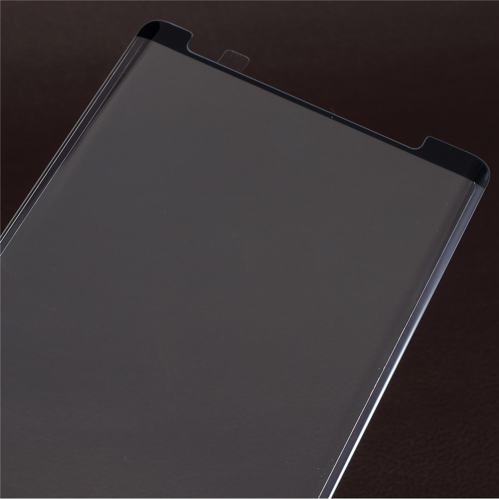 0,26 Mm 3D Gebogene Vollbild Gehärtetem Glas Schutzfolie Für Samsung Galaxy Note 9 (Öffnung An Der Spitze) - Schwarz-3