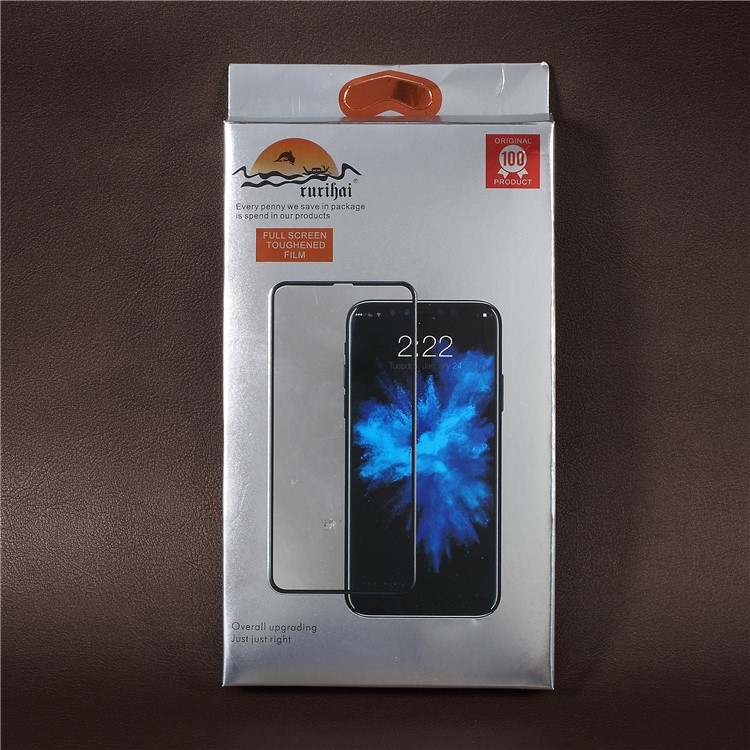 RURIHAI Für Huawei P20 Pro 0,26mm 2.5D Gewölbte Gehärtetem Glas Bildschirmschutz Film - Weiß-5