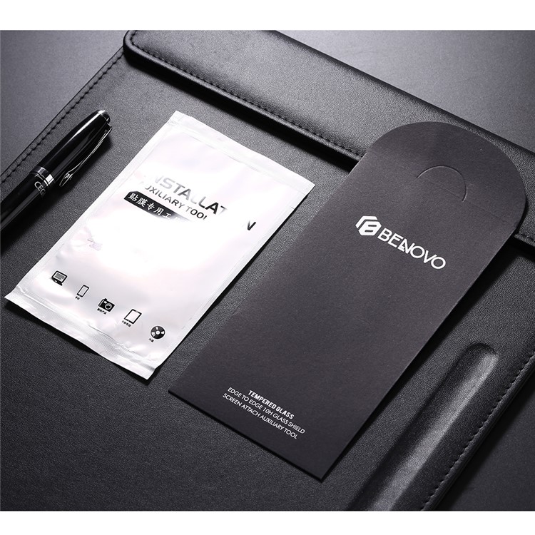BENOVO 3D Tempered Glass Full Coverage Screen Protector for iPhone 6s Plus / 6 Plus - Black-8