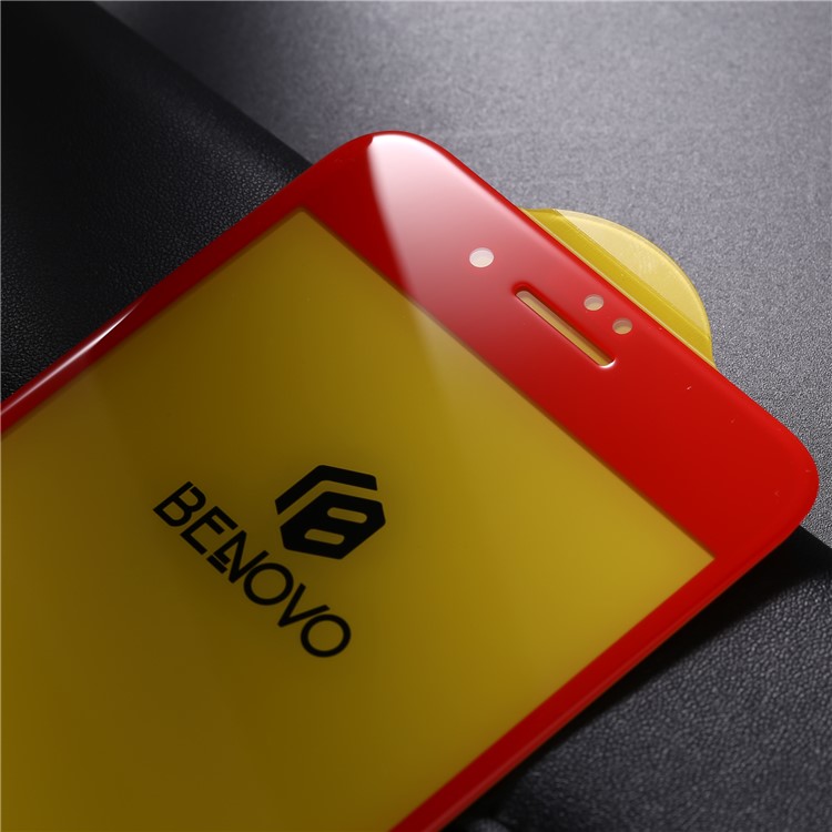 BENOVO 3D Vollabdeckung Gehärtetem Glas Displayschutzfolie Für IPhone 6s Plus / 6 Plus - Rot-3
