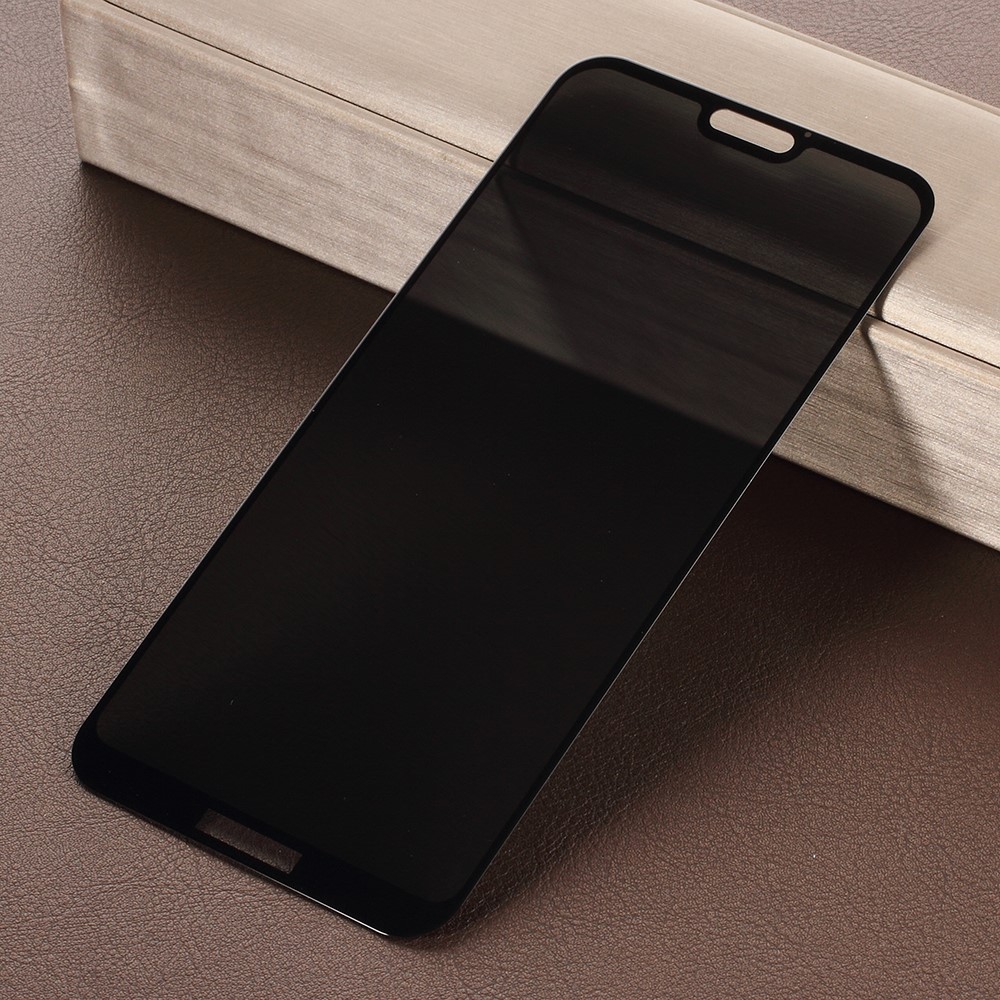 Anti-Peep Vollschirm Hartglas Schutzfolie Für Huawei P20 Lite / Nova 3e (China)-3