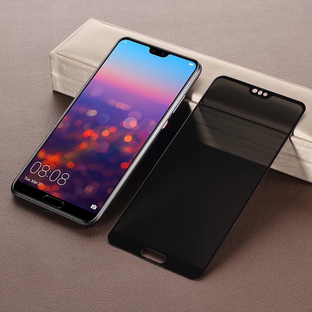 Защитная пленка с защитой от вскрытия на весь экран для huawei p20
