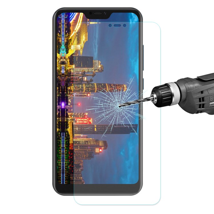 Enkay 0.26mm 9 H 2.5d Arc Borda De Vidro Temperado Guarda Protetor De Tela De Filme Para Xiaomi Mi A2 Lite / Redmi 6 Pro-1