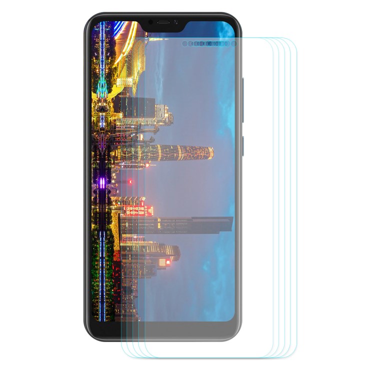 5PCS/Lot ENKAY 0.26mm 9H 2.5D Arc Edge Tempered Glass Screen Protector for Xiaomi Redmi 6 Pro-2
