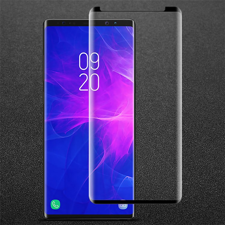 IMAK 3D Curved Full Size Tempered Glass Protector Film (Scaled-Down Version) for Samsung Galaxy Note9 N960