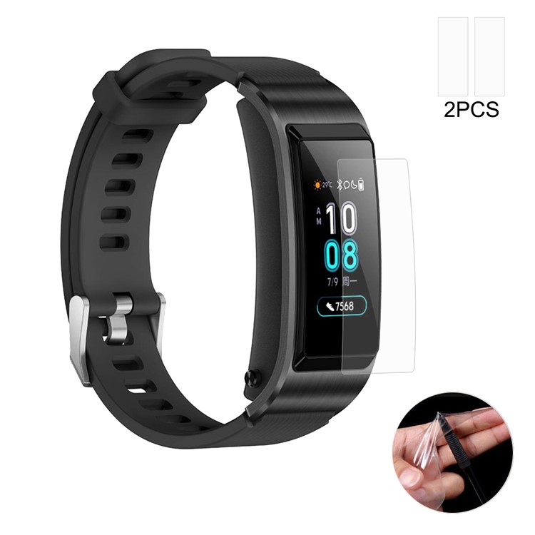 

HAT PRINCE 2Pcs Soft TPU Screen Guard Films for Huawei TalkBand B5, Huawei TalkBand B5