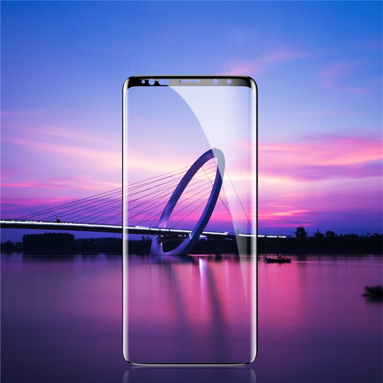 BASEUS 0.3mm Full Size Tempered Glass Screen Protector Film for Samsung Galaxy Note 9 - Black