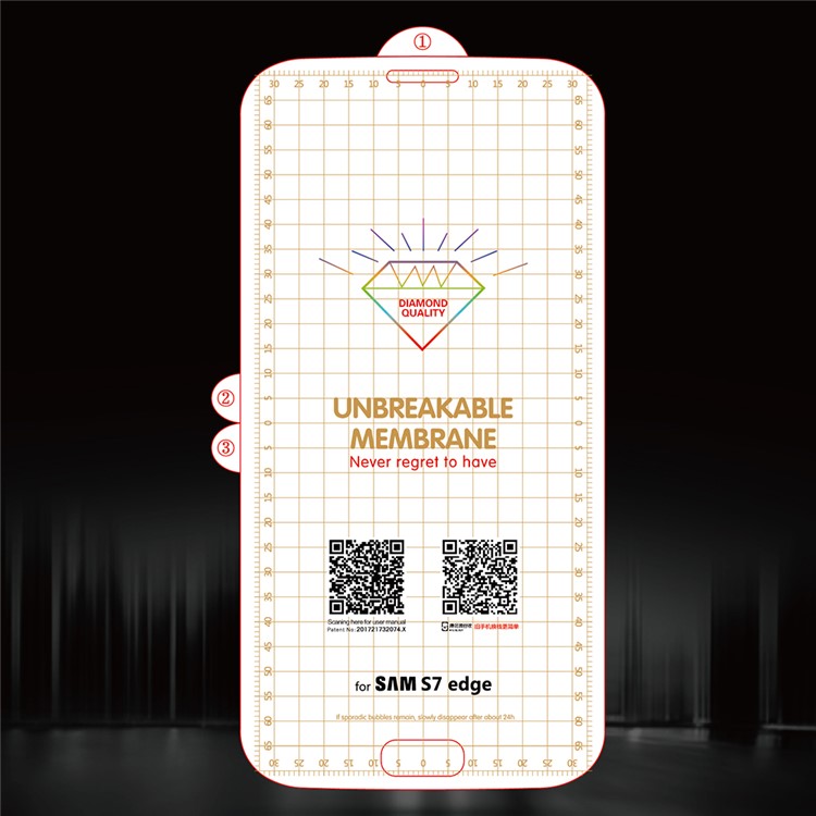 Anti-explosion Full Coverage Soft TPU Screen Protector for Samsung Galaxy S7 edge G935-1