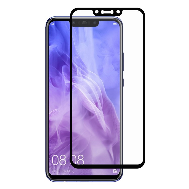 HAT PRINCE Voll Klebstoff Volle Abdeckung 0,26mm 9H 2.5D Bogenkante Gehärtetem Glas Displayschutzfolie Für Huawei Nova 3-1