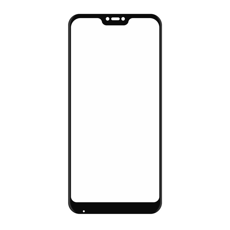 HAT PRINCE 0.2 Mm 3D Curvas De Fibra De Carbono Em Tamanho Grande Protetor De Tela De Vidro Temperado Para Xiaomi Mi A2 Lite / Redmi 6 Pro-5