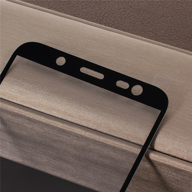 Full Coverage Tempered Glass Screen Protector for Samsung Galaxy J6 (2018) - Black-3