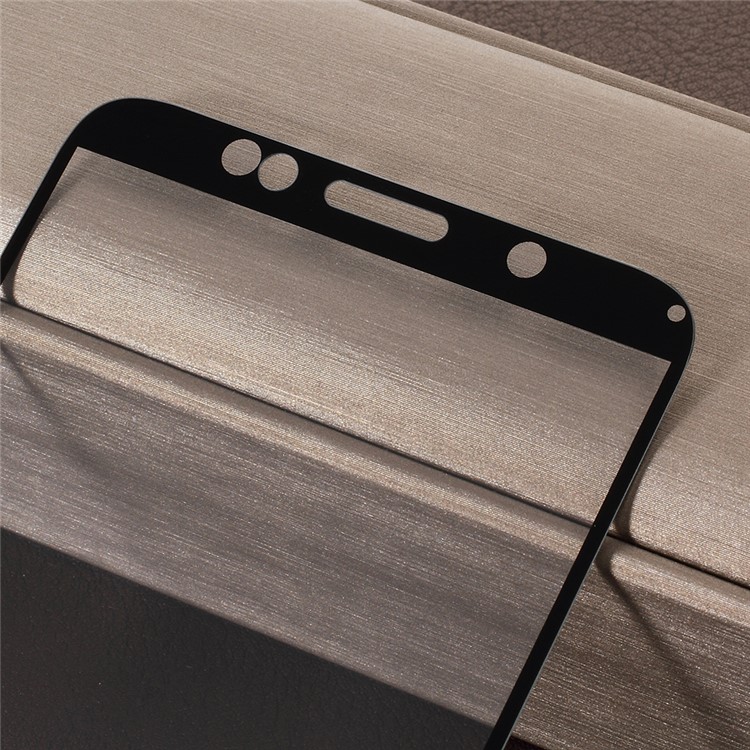 Full Coverage Tempered Glass Screen Protector for Huawei Y5 (2018)/Y5 Prime (2018)/Honor Play 7/Honor 7s - Black-3