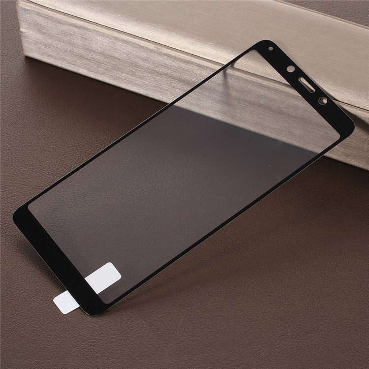 Anti-explosão De Vidro Temperado Cobertura Completa Filme Protetor De Tela Para Xiaomi Redmi 6 / Redmi 6A - Preto-2