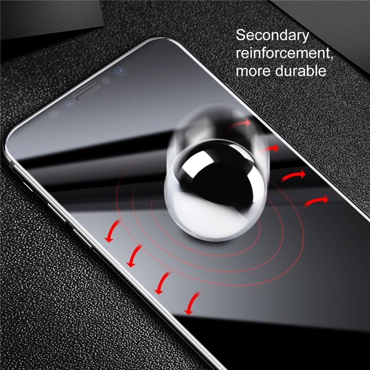 BASEUS 0.2mm 9H Full Size Curved Tempered Glass Screen Protector for