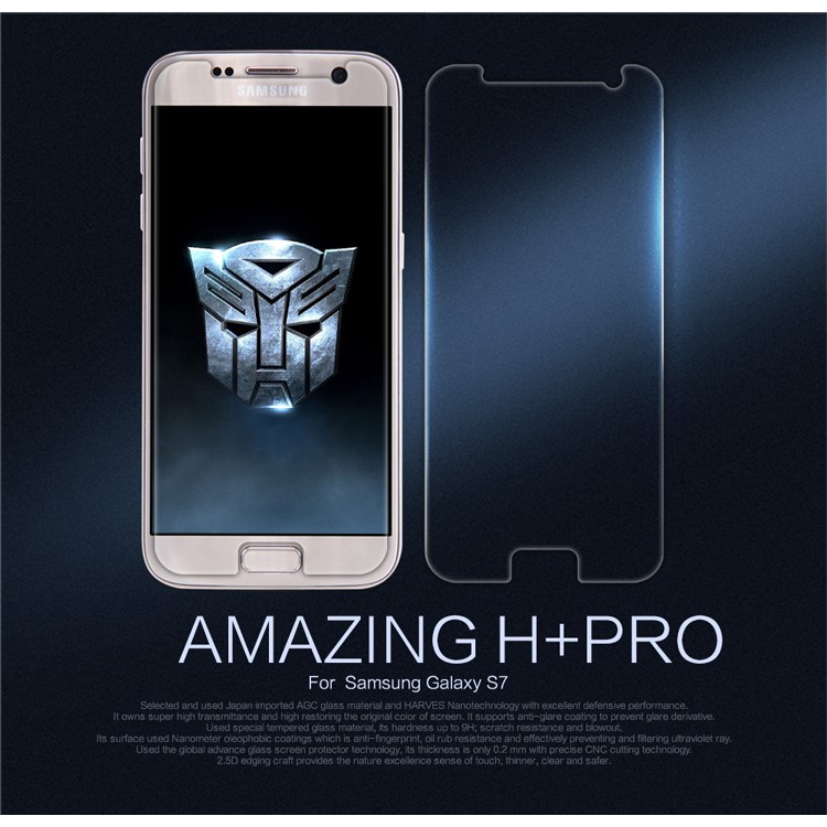 NILLKIN Amazing H + PRO protetor de tela de vidro temperado para Samsung Galaxy S7 G930 Anti-explosão-1