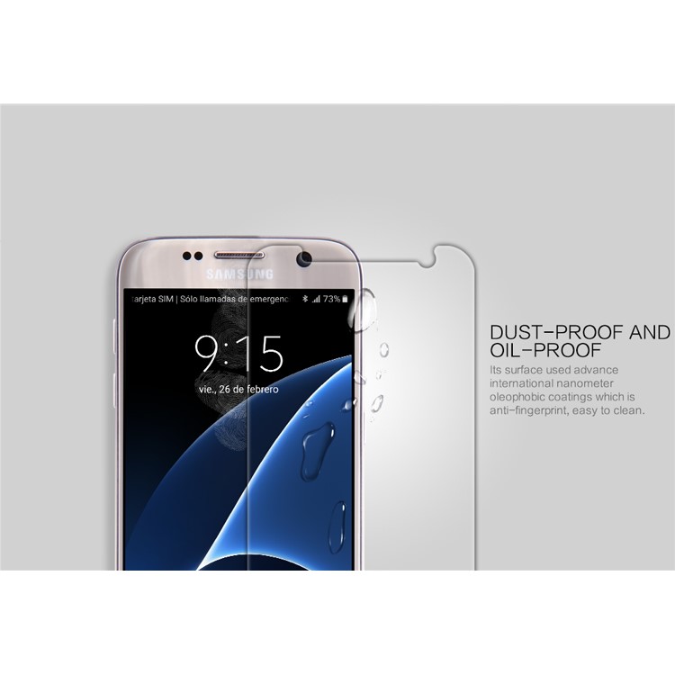 NILLKIN Amazing H + PRO protetor de tela de vidro temperado para Samsung Galaxy S7 G930 Anti-explosão-8