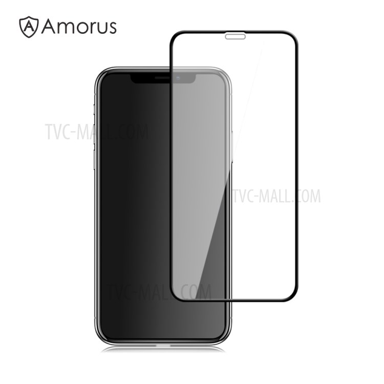 AMORUS Em Tamanho Grande Impressão De Seda 9 H Vidro Temperado Filme Protetor De Tela Para O Iphone 9 De 6,1 Polegadas-2