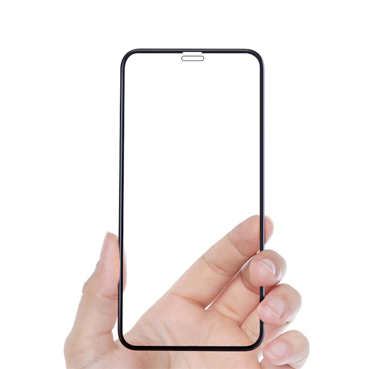 AMORUS Voller Größe Siebdruck 9H Gehärtetes Glas Displayschutzfolie Für IPhone 9 Plus 6,5 Zoll-5