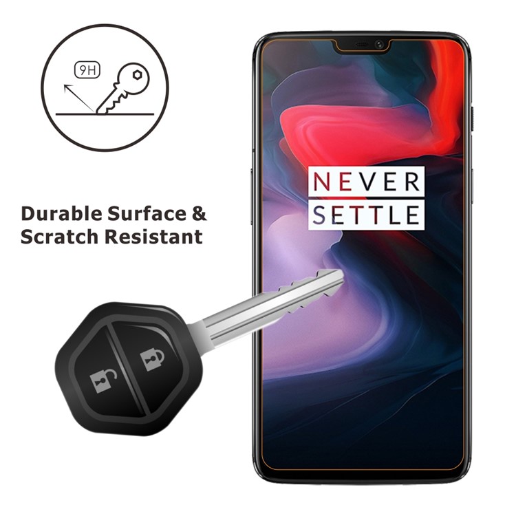 2 Pçs / Set ITIETIE 2.5D 9 H Protetor De Tela De Vidro Temperado Para Oneplus 6-2