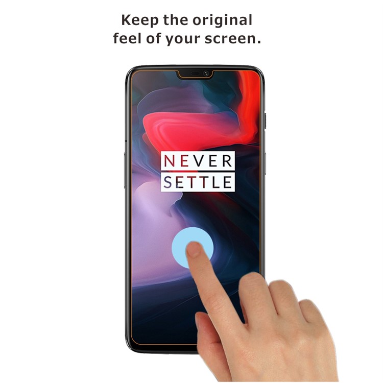 2 Pçs / Set ITIETIE 2.5D 9 H Protetor De Tela De Vidro Temperado Para Oneplus 6-4