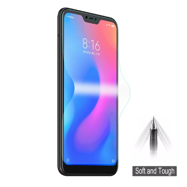 HAT PRINCE 0.1mm Anti-explosion Защитная Пленка Защитного Экрана Полного Покрытия Для Xiaomi Mi A2 Lite / Redmi 6 Pro-2