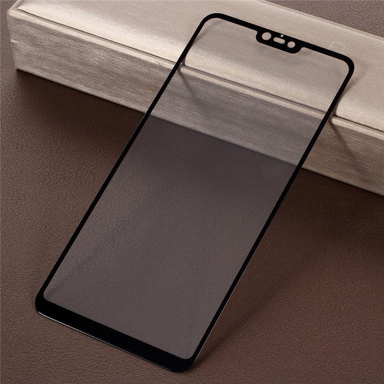 RURIHAI 0.26mm 2.5D Silk Printing Tempered Glass Full Size Screen Guard Film for Xiaomi Redmi Note 6-1
