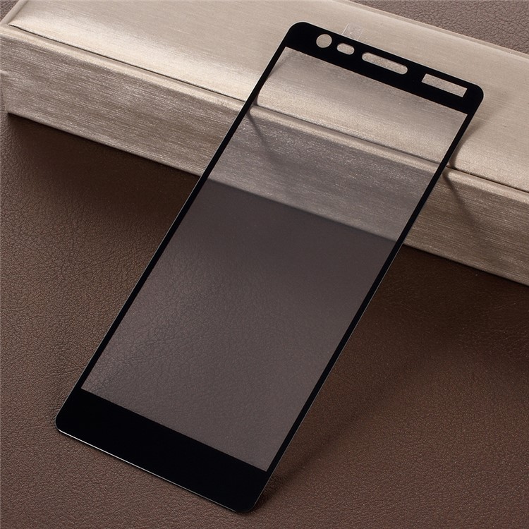 RURIHAI for Nokia 3 0.26mm 2.5D AB Glue Silk Printing Full Size Tempered Glass Protector-1