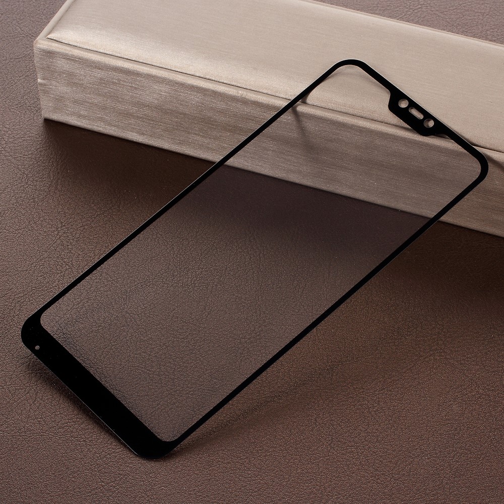 RURIHAI 0.26mm 2.5D Curvo Vidro Temperado Em Tamanho Grande Protetor De Tela Para Xiaomi Mi A2 Lite / Redmi 6 Pro - Preto-2