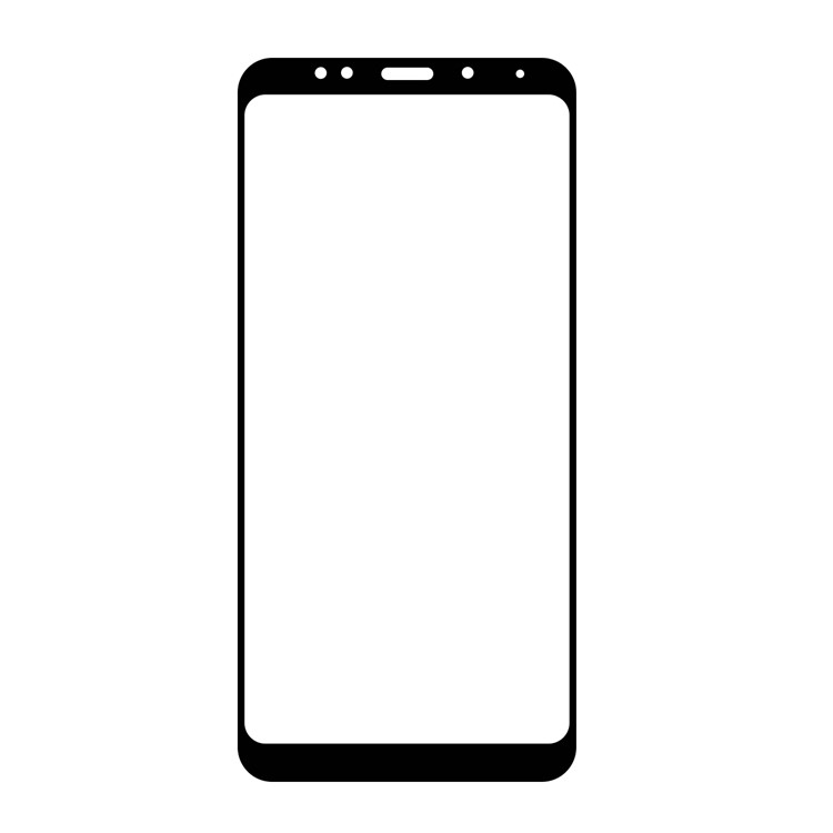 HAT PRINCE Para Xiaomi Redmi Note 5 (câmera Traseira De 12MP) / Redmi 5 Plus (china) Cola Completa Em Tamanho Grande 0.26mm 9 H 2.5D Borda Do Arco Protetor De Tela De Vidro Temperado-5