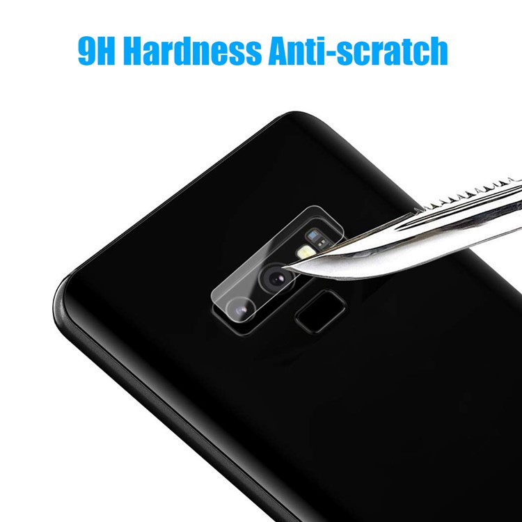 2Pcs HAT PRINCE 0.2mm 9H 2.15D Arc Edges Tempered Glass Camera Lens Guard Films for Samsung Galaxy Note9 N960-2