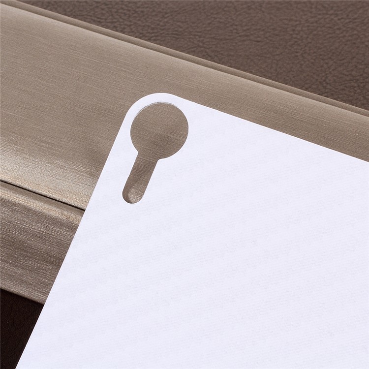 Carbon Fiber Texture PET Back Sticker Protector Film for iPhone 9 6.1 inch-4