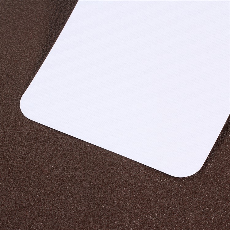 Carbon Fiber Texture PET Back Sticker Protector Film for iPhone 9 6.1 inch-5