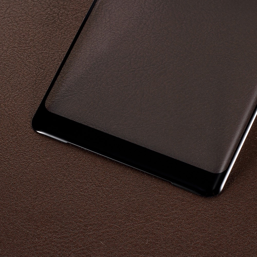 Gewölbtes Gehärtetes Glas Vollbild Abdeckung Schutzfolie Für Sony Xperia XZ3 - Schwarz-4