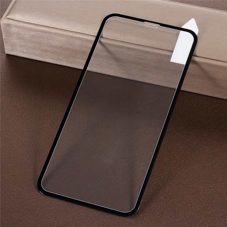 RURIHAI 3D Carbon Fiber Anti-explosion Full Size Tempered Glass Protector for iPhone XR 6.1 inch - Black-2