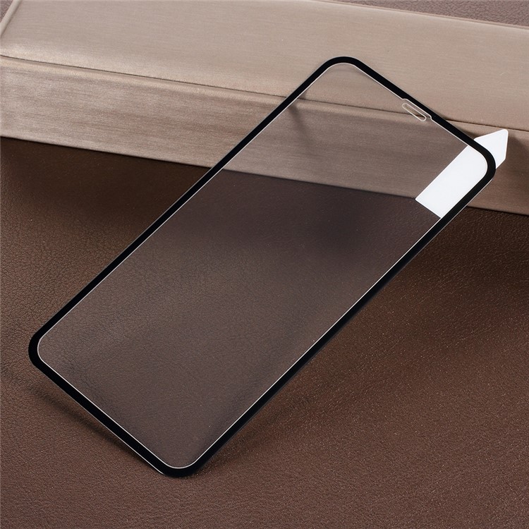 RURIHAI 3D Carbon Fiber Anti-explosion Full Size Tempered Glass Protector for iPhone XR 6.1 inch - Black-3