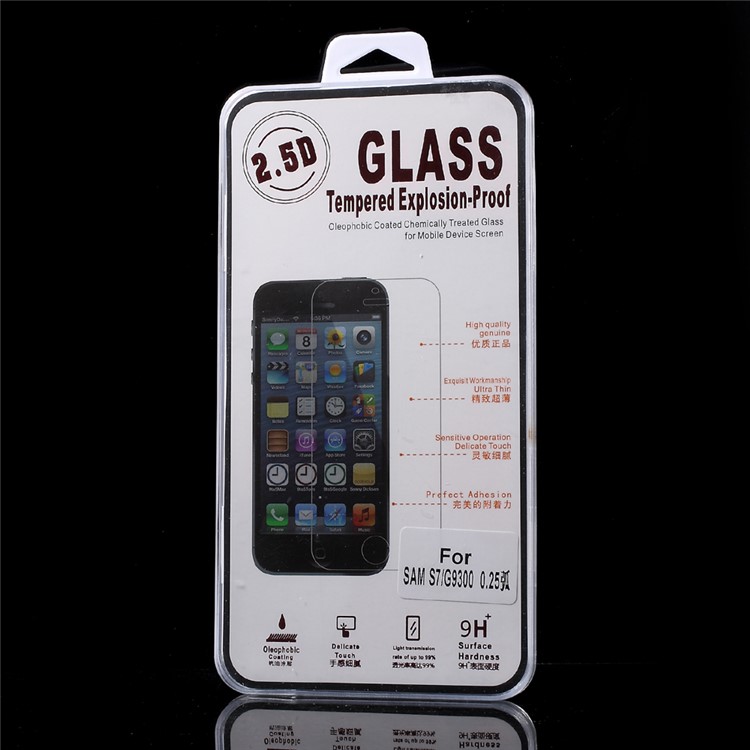 0.25mm Tempered Glass Screen Protector Film for Samsung Galaxy S7 G930 Arc Edge-7