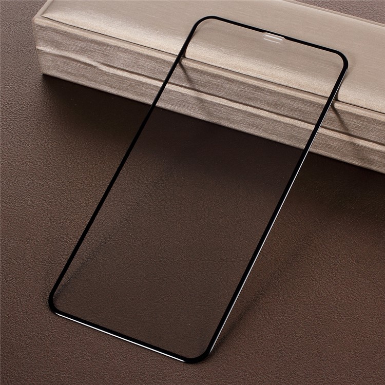 PDGD 0.3mm Full Size Resin Tempered Glass 3D Curved Screen Film for iPhone Xs Max 6.5 inch - Black-2