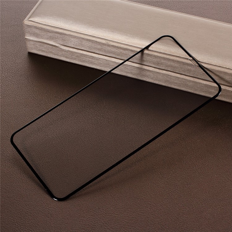 PDGD 0.3mm Full Size Resin Tempered Glass 3D Curved Screen Film for iPhone Xs Max 6.5 inch - Black-3