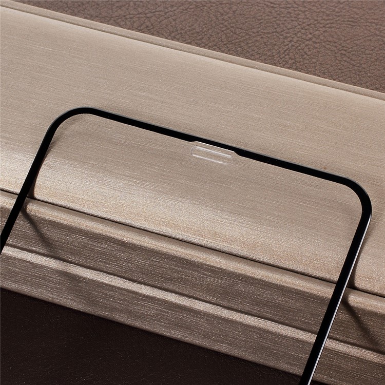 PDGD 0.3mm Full Size Resin Tempered Glass 3D Curved Screen Film for iPhone Xs Max 6.5 inch - Black-4
