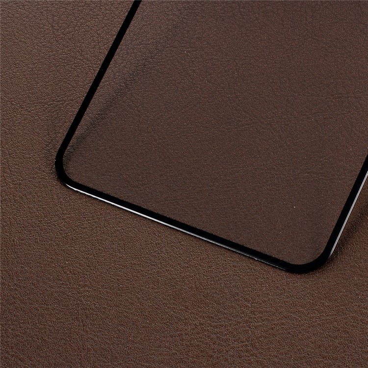 PDGD 0.3mm Full Size Resin Tempered Glass 3D Curved Screen Film for iPhone Xs Max 6.5 inch - Black-5