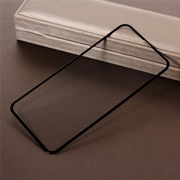 PDGD 0.3mm Full Size Resin Tempered Glass 3D Curved Screen Guard Film for iPhone XR 6.1 inch - Black-3
